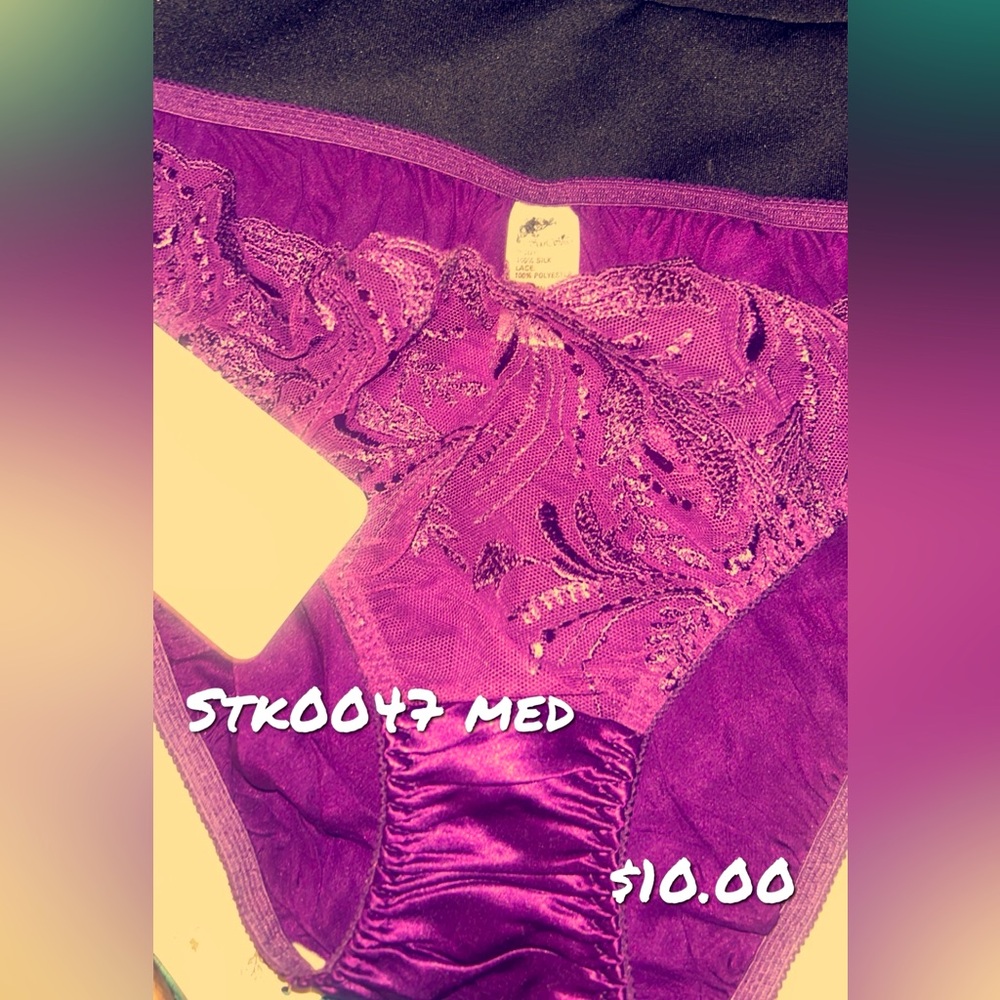 Vintage 1990s  NWT Silk Panties